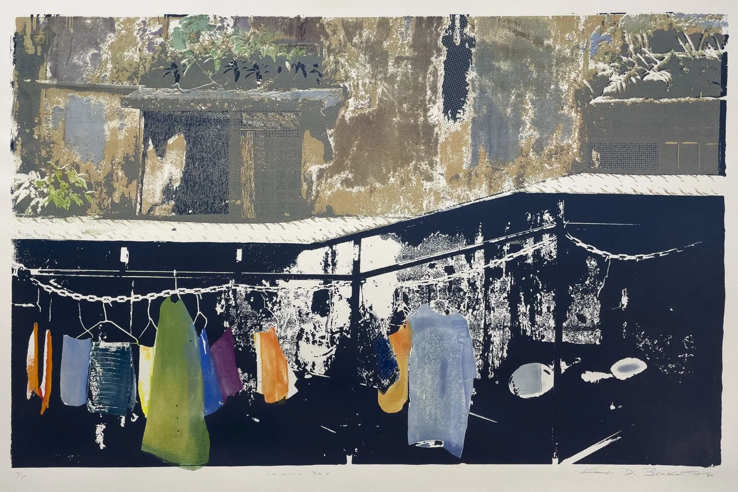 LAUNDRY LINES — KAREN D. BECKWITH - Fine Art Prints